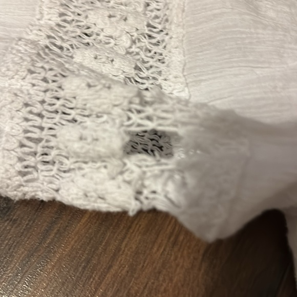 White lace beach pants - Picture 9 of 9